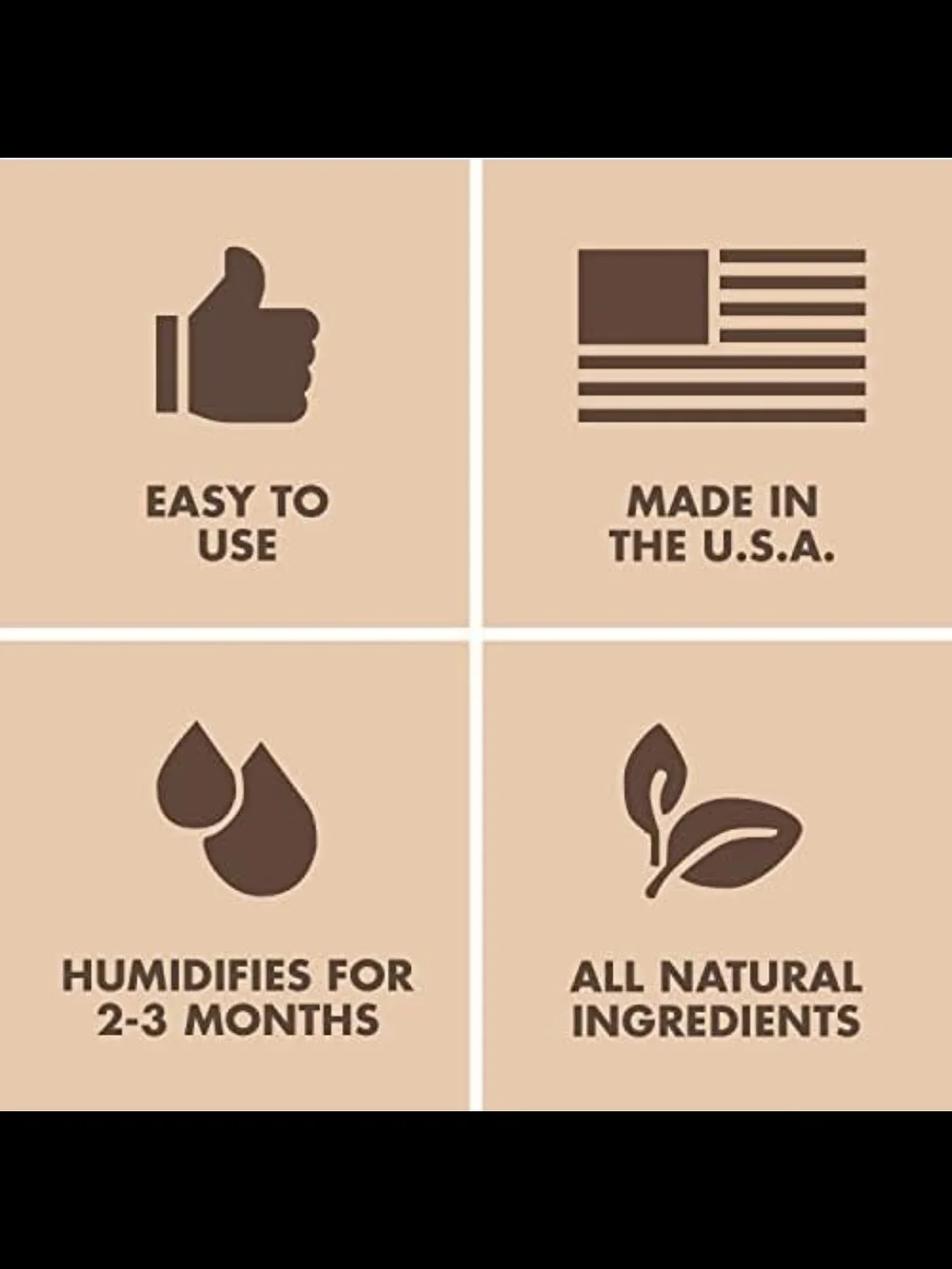 4 Pack Boveda 72% Two-Way Humidity Control Packs For Wood Humidifier Boxes